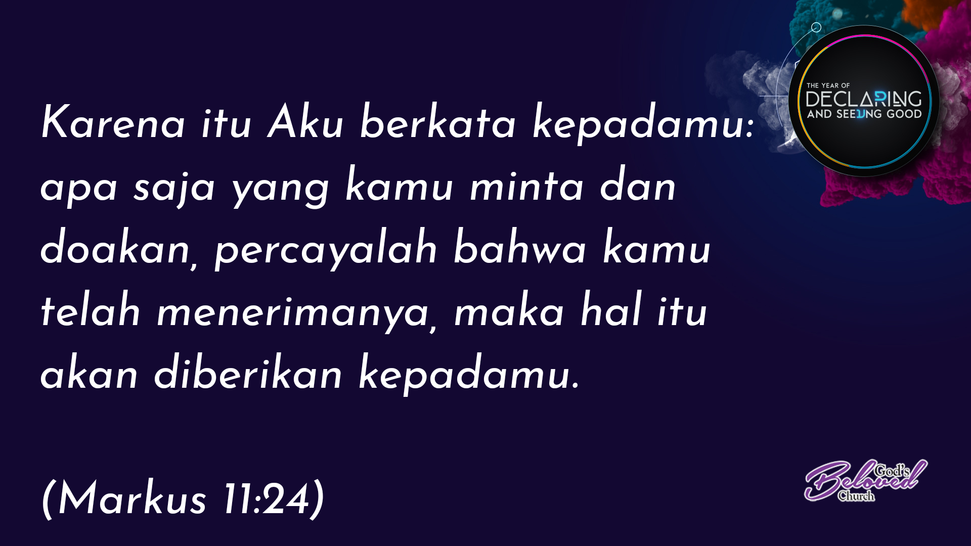 renungan dari markus 14 3-9